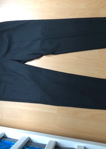 House of camellia Kadın SiyahKemerli Midi KumaşPantolon 36 beden - Görsel 4