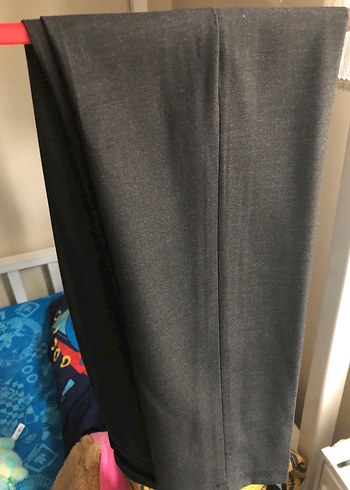 House of camellia Kadın SiyahKemerli Midi KumaşPantolon 36 beden - Görsel 2