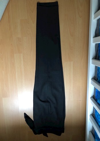 House of camellia Kadın SiyahKemerli Midi KumaşPantolon 36 beden - Görsel 3