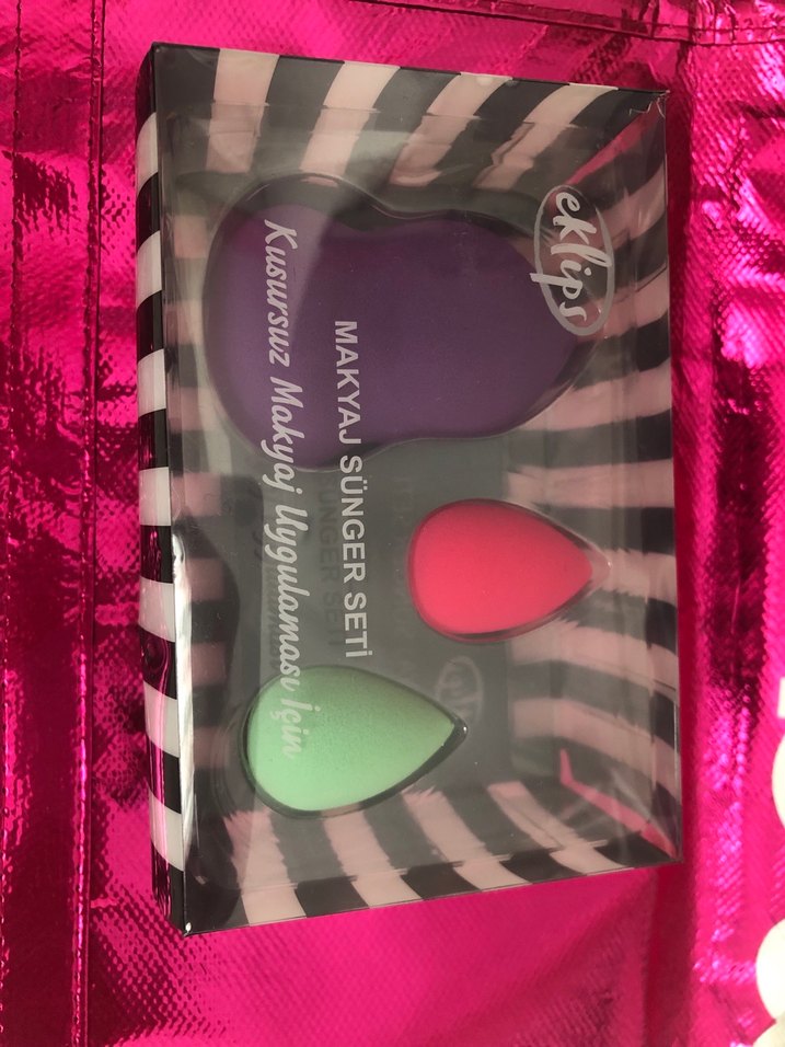 Renkli Makyaj Sünger Seti - Görsel 2