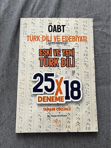Eski ve Yeni Türk Dili Deneme Öabt Edebiyat