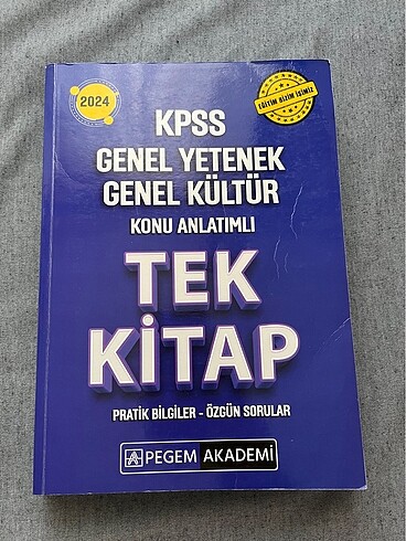 Pegem Genel Kültür Genel Yetenek