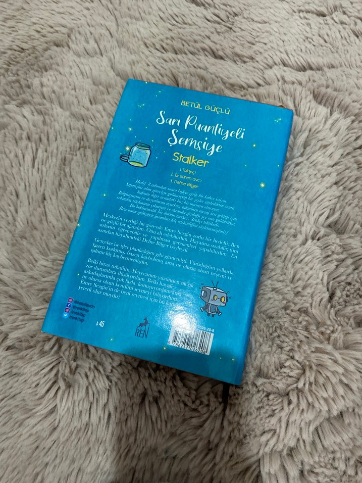 Sarı Puantiyeli Şemsiye - Betül Güçlü - Görsel 2