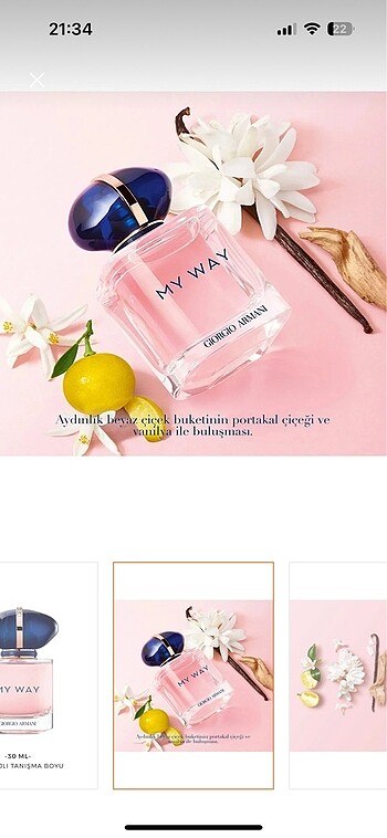 Armani My Way 30 ml