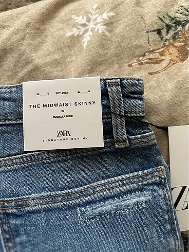 s Beden Zara sıfır etikeli skinny jean kot