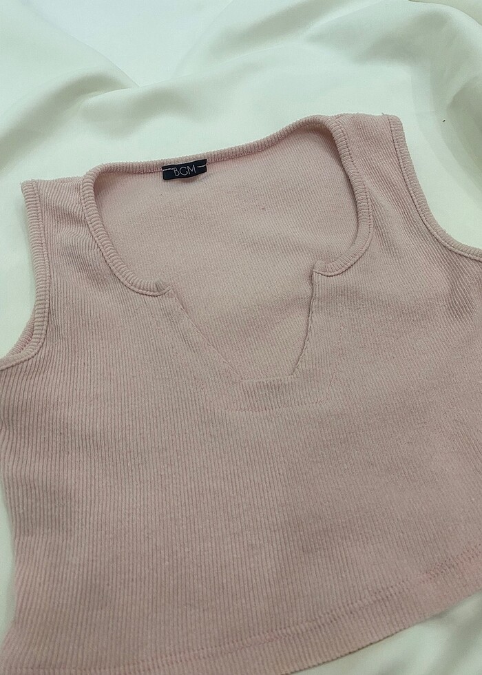 Pembe Crop - Görsel 3