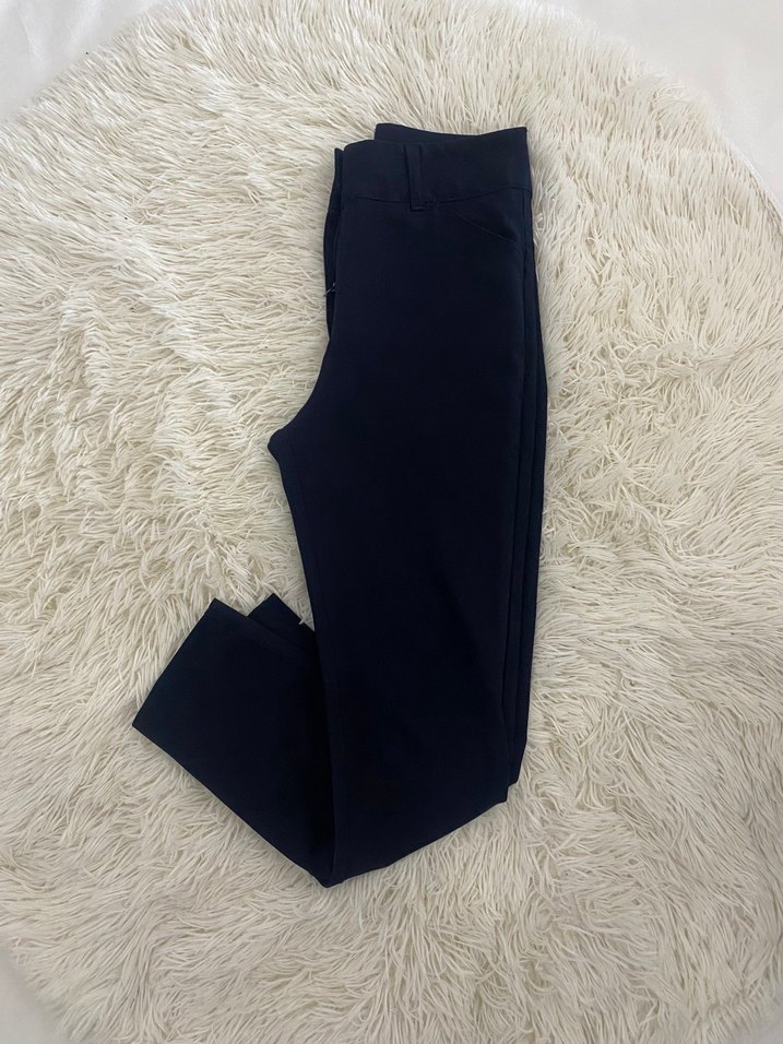 Lacivert Kumaş Pantolon - Görsel 2