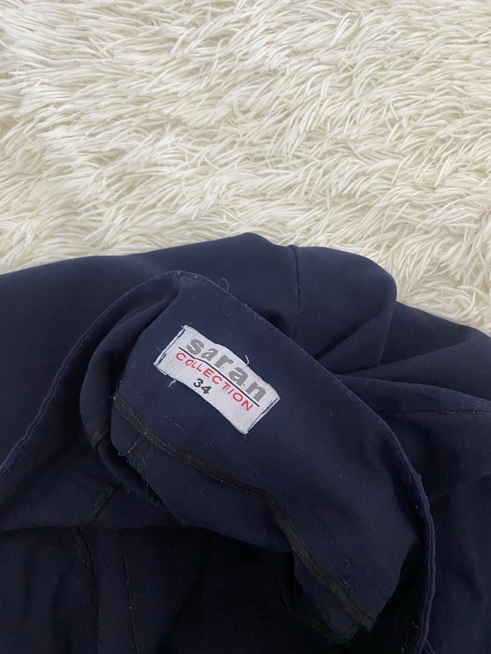 Lacivert Kumaş Pantolon - Görsel 4