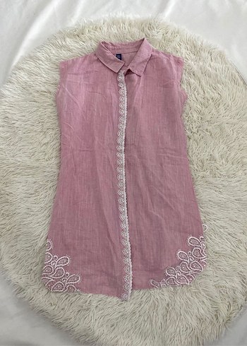 Pembe gömlek - Görsel 2