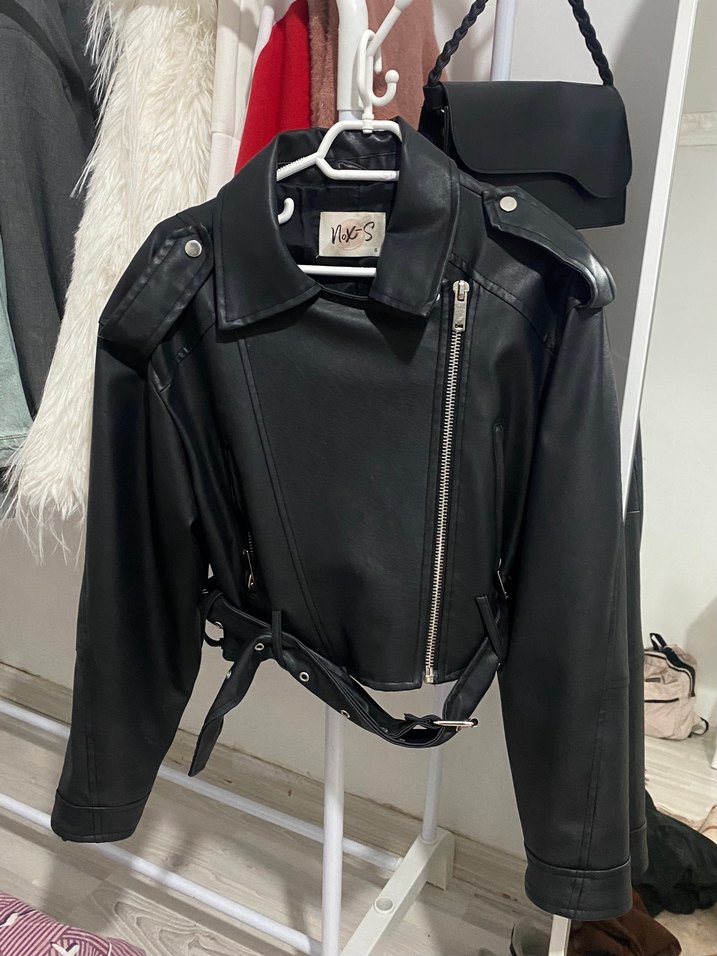 Suni Deri Ceket - Görsel 3