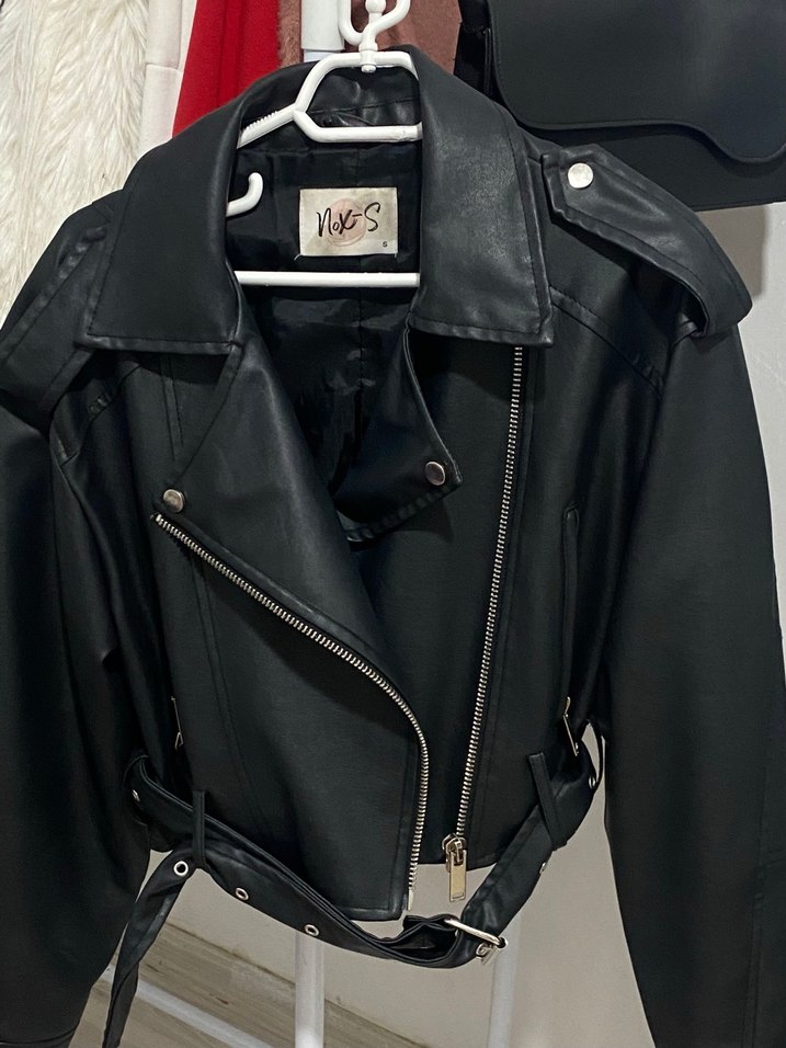 Suni Deri Ceket - Görsel 2