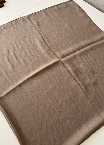 Diğer Açık kahverengi Pamuklu Büyük Boy Eşarp 120cm