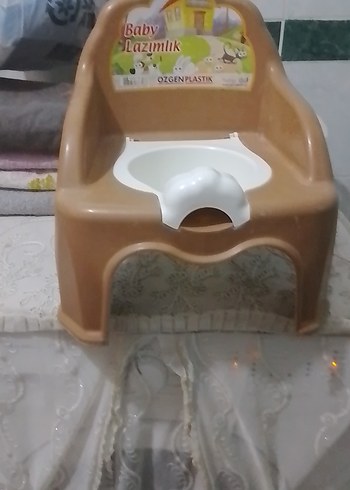 Beden sarı Renk Bej Bebek Lazımlık Oturağı