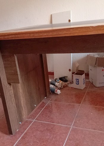 Beden kahverengi Renk Ahşap OFis masası