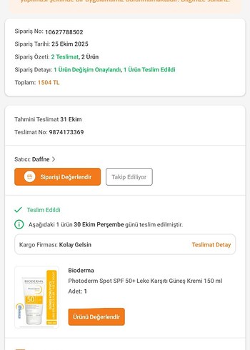 Bioderma Photoderm Spot SPF 50 Güneş Kremi - Görsel 3