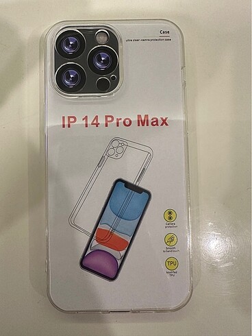 İPHONE 14PROMAX TELEFON KILIFI-ŞEFFAF