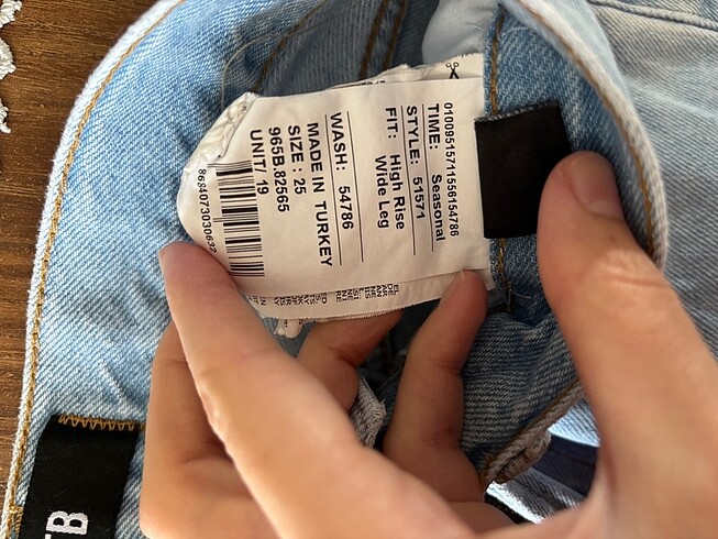34 Beden çeşitli Renk Vıonne X Wıde Pantolon