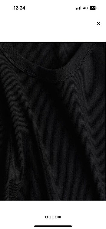 H&M Hm Ribanalı Kolsuz Üst