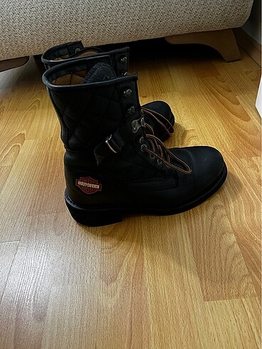 39 Beden kahverengi Renk Harley davidson bot