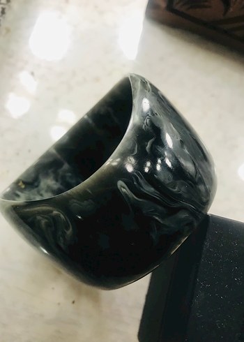 Accessorize  Modern Siyah Beyaz Mermer Bileklik