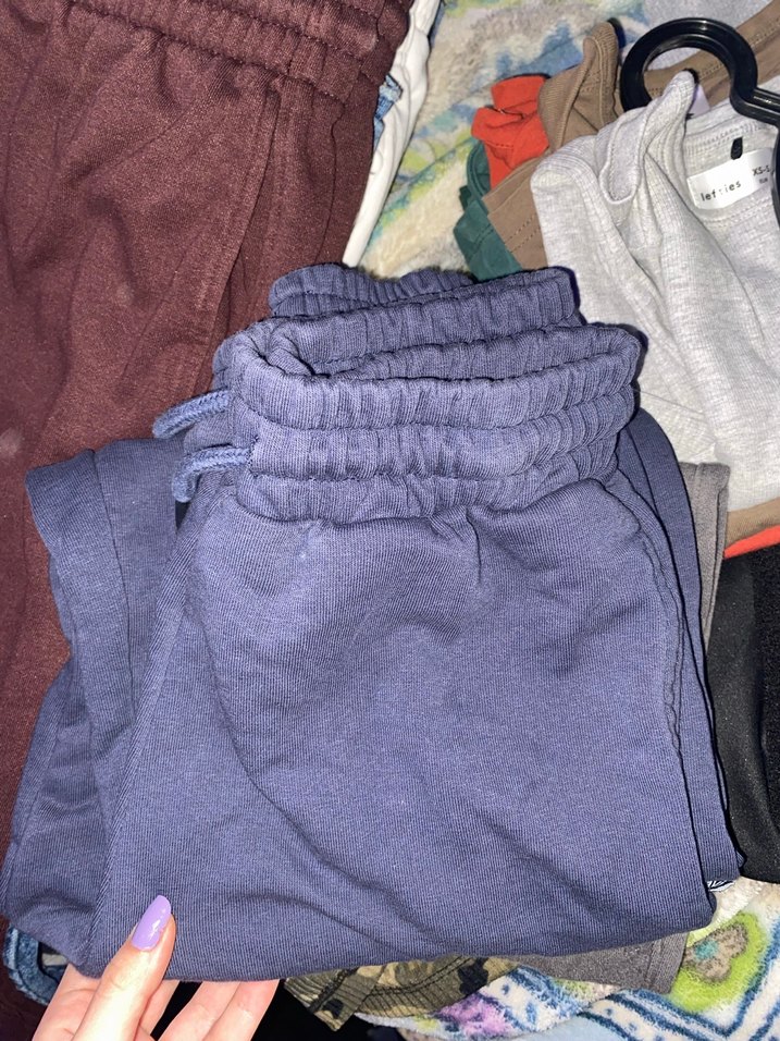 Kadın Lacivert Rahat Kesim Eşofman Altı - Görsel 4