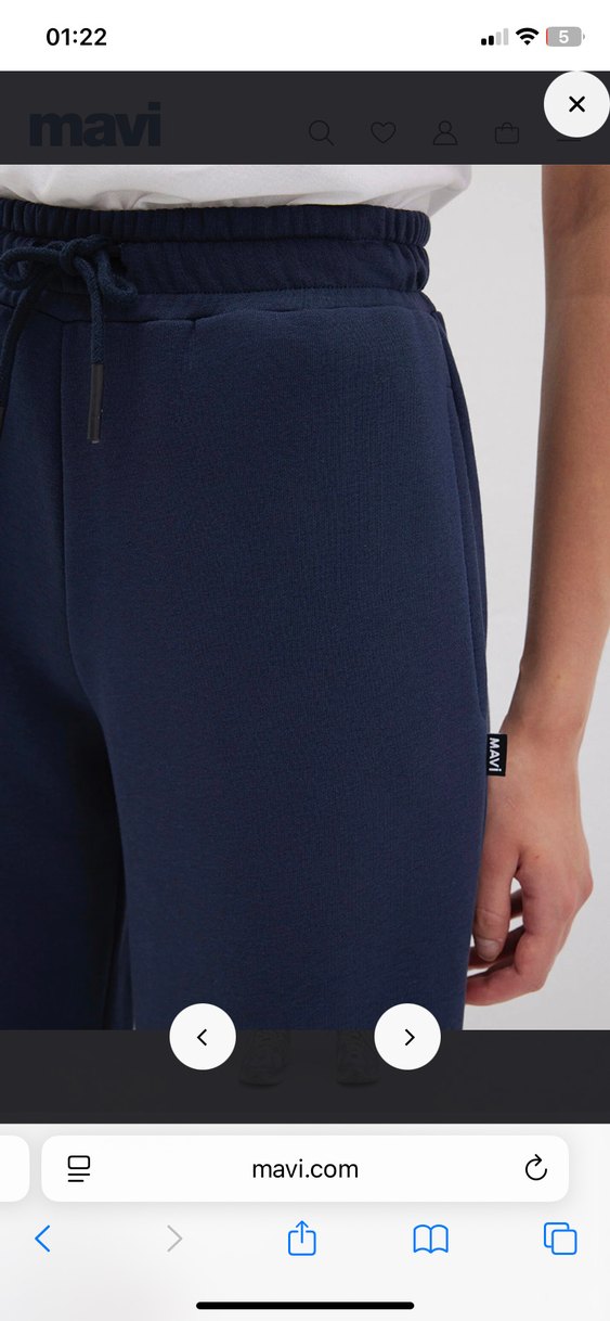 Kadın Lacivert Rahat Kesim Eşofman Altı - Görsel 3