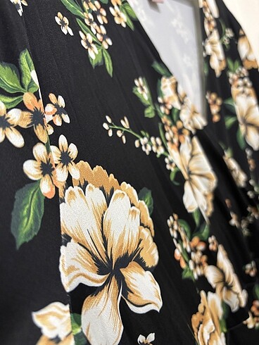 xl Beden Çiçek desenli elbise XL/42