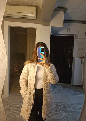 KREM RENGİ İNCE MONT - Görsel 5