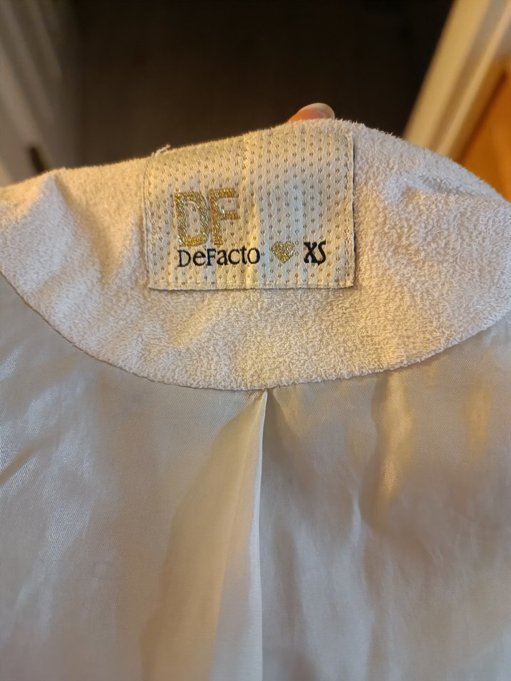 KREM RENGİ İNCE MONT - Görsel 4