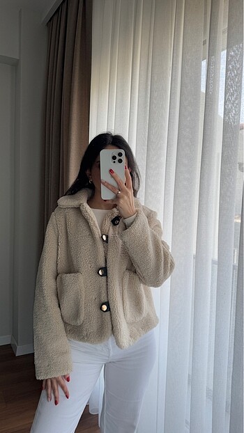 Zara kürk ceket