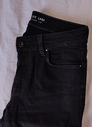 Colins Siyah Jean Kot Pantolon
