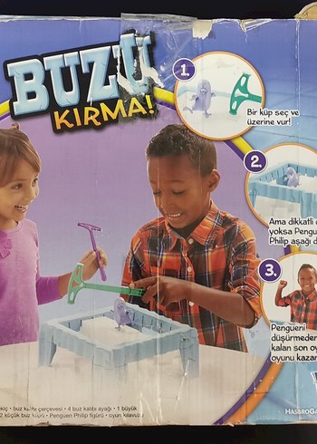 Renkli Buz Kırma Penguen Figürü