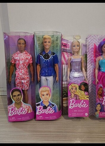 Beden Renk Barbie Marka Oyuncak Bebekler