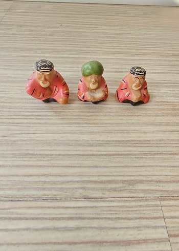 Vintage Seramik Özbekistan Figürler - Görsel 2