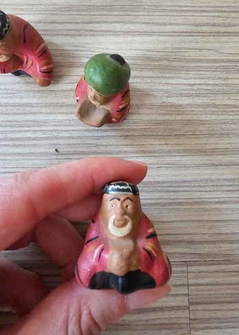 Vintage Seramik Özbekistan Figürler - Görsel 6