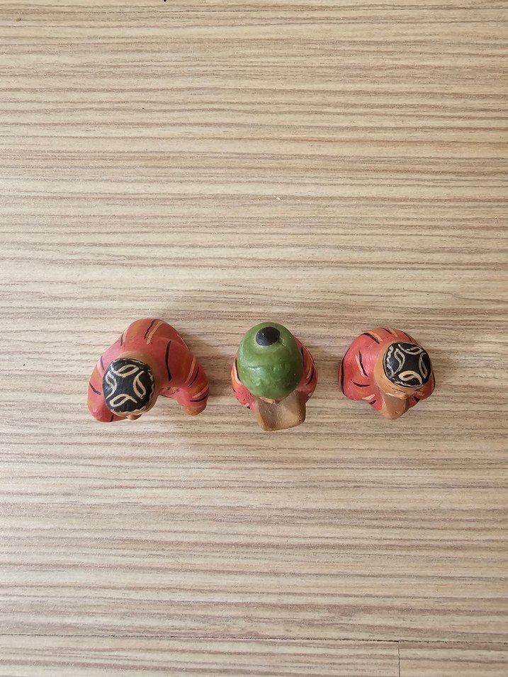 Vintage Seramik Özbekistan Figürler - Görsel 3