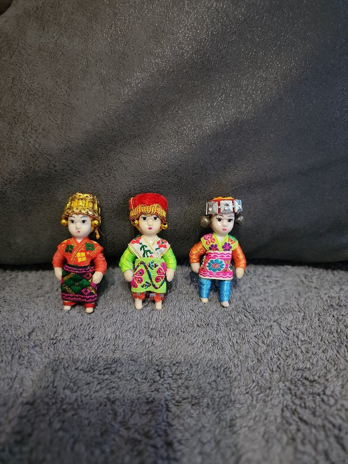 Yöresel Kıyefetli Porselen Bebekler - Görsel 5