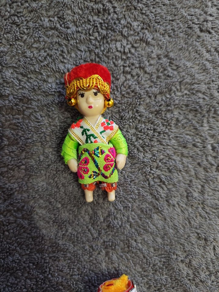 Yöresel Kıyefetli Porselen Bebekler - Görsel 3