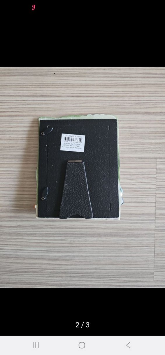 Vintage Biblolu Ayaklı Çerçeve - Görsel 2