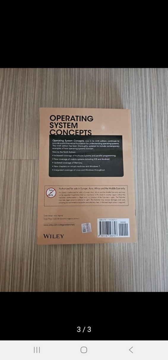 Operating System Concepts - Uluslararası Öğrenci Sürümü - Görsel 3
