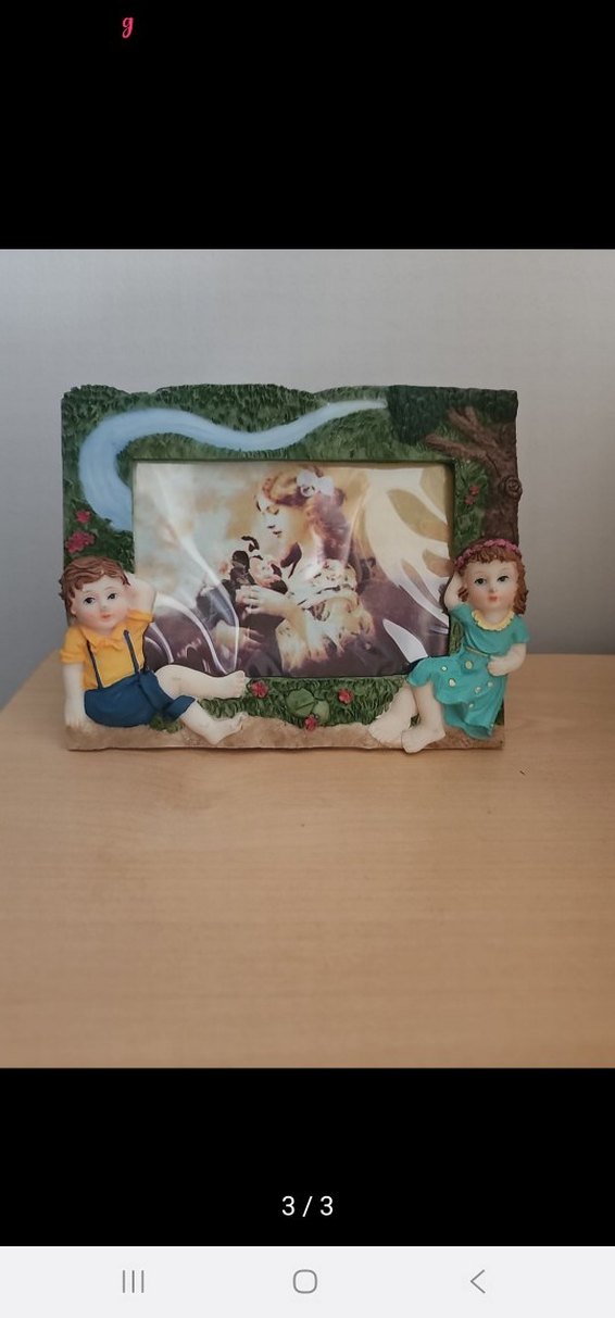 Vintage Biblolu Ayaklı Çerçeve - Görsel 3