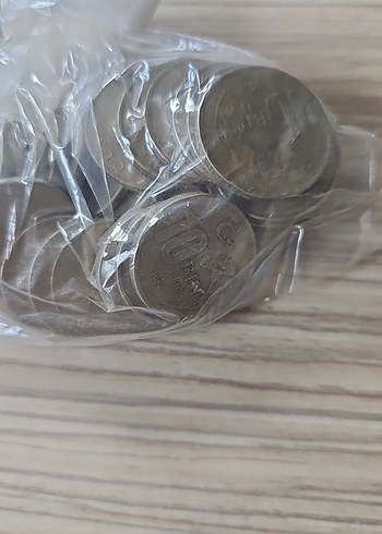 Koleksiyonluk Eski Para 10.000 Lira - Görsel 2