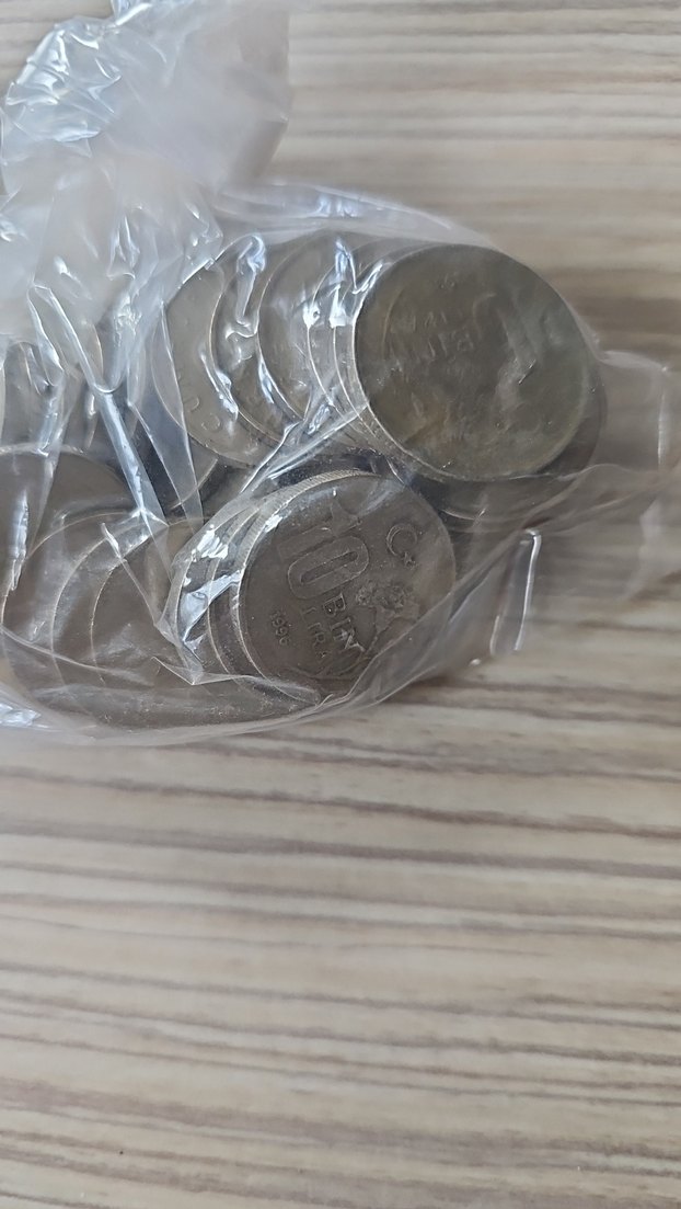 Koleksiyonluk Eski Para 10.000 Lira - Görsel 2