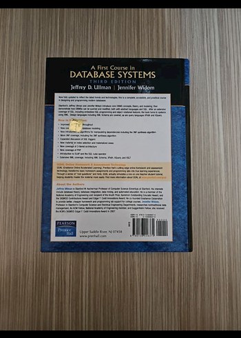A First Course in Database Systems - 3. Baskı - Görsel 3