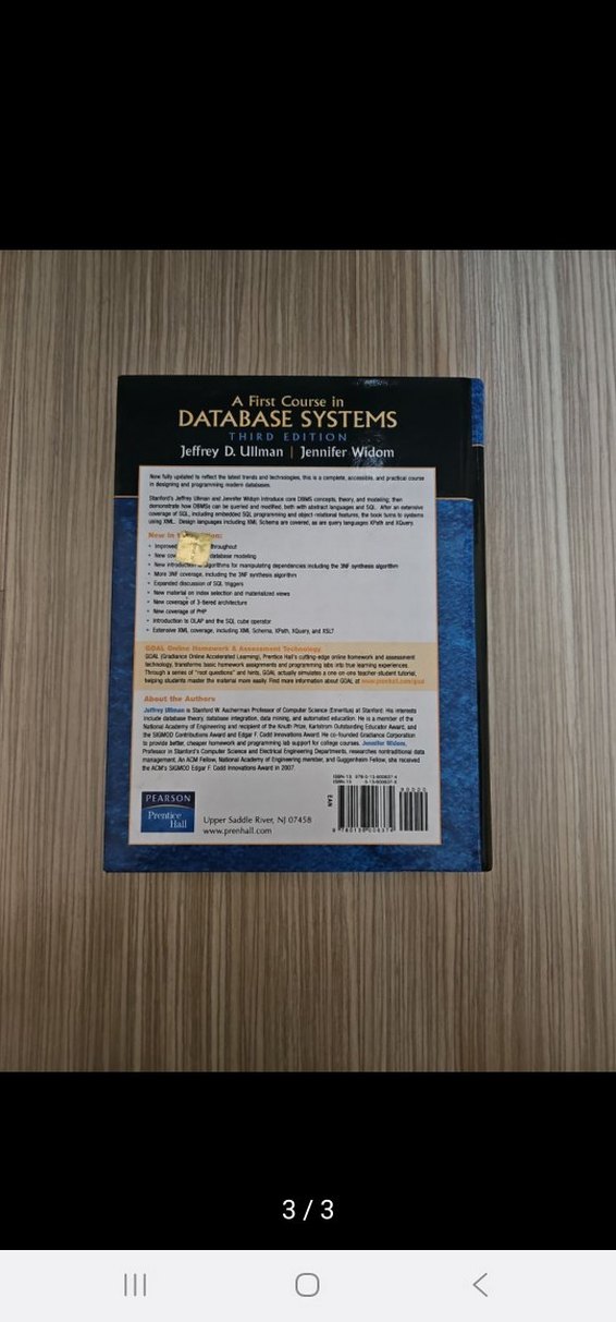 A First Course in Database Systems - 3. Baskı - Görsel 3