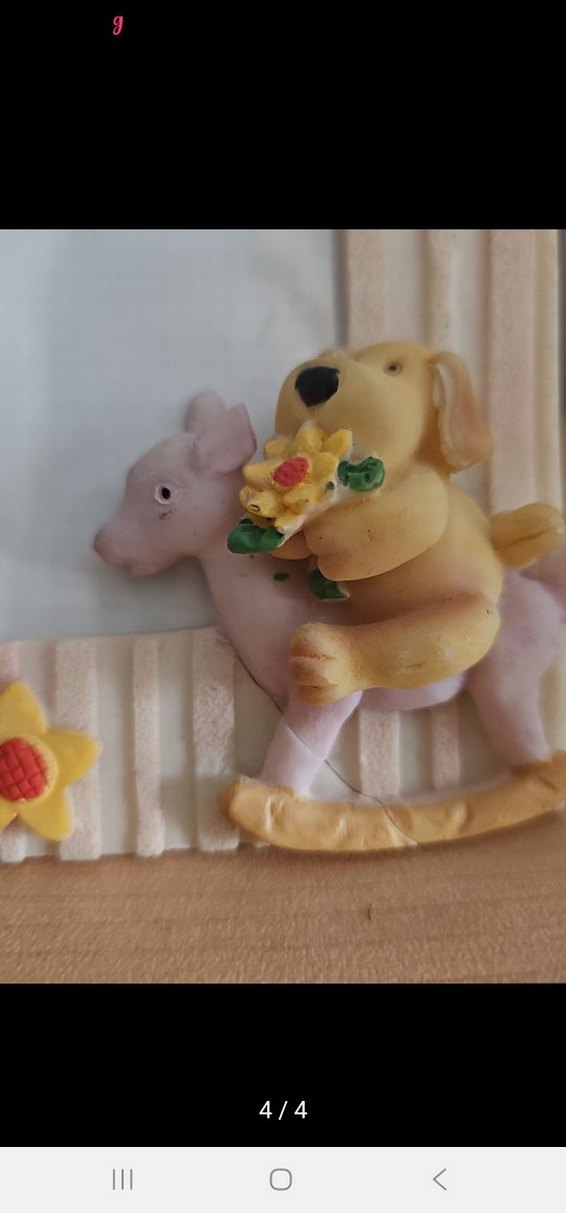 Vintage Biblolu Pastel Çerçeve - Görsel 4