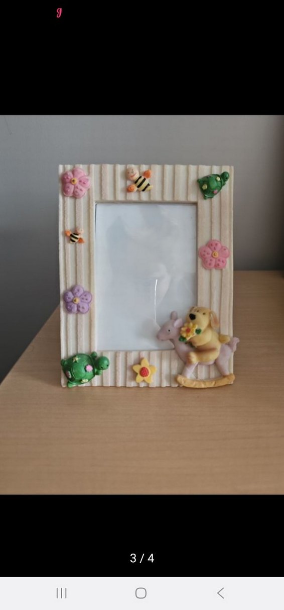 Vintage Biblolu Pastel Çerçeve - Görsel 3