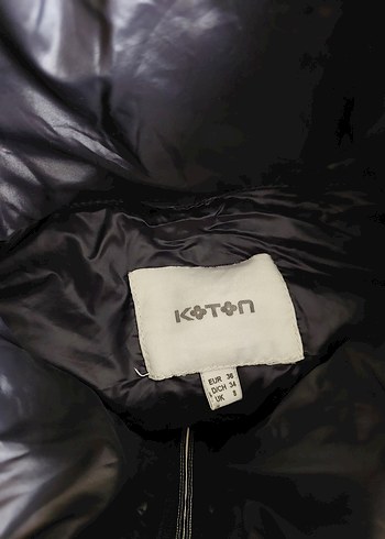 36 Beden siyah Renk Fermuarlı Normal Boy Kadın Kaban