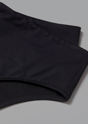 Mango Siyah Yüksek Bel Bikini Altı - Görsel 5