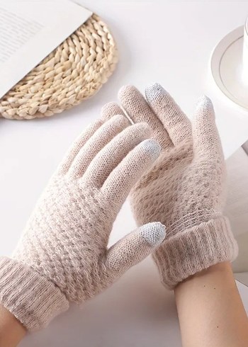 Unisex Dokunmatik Ekran Uyumlu Eldivenler - Görsel 2